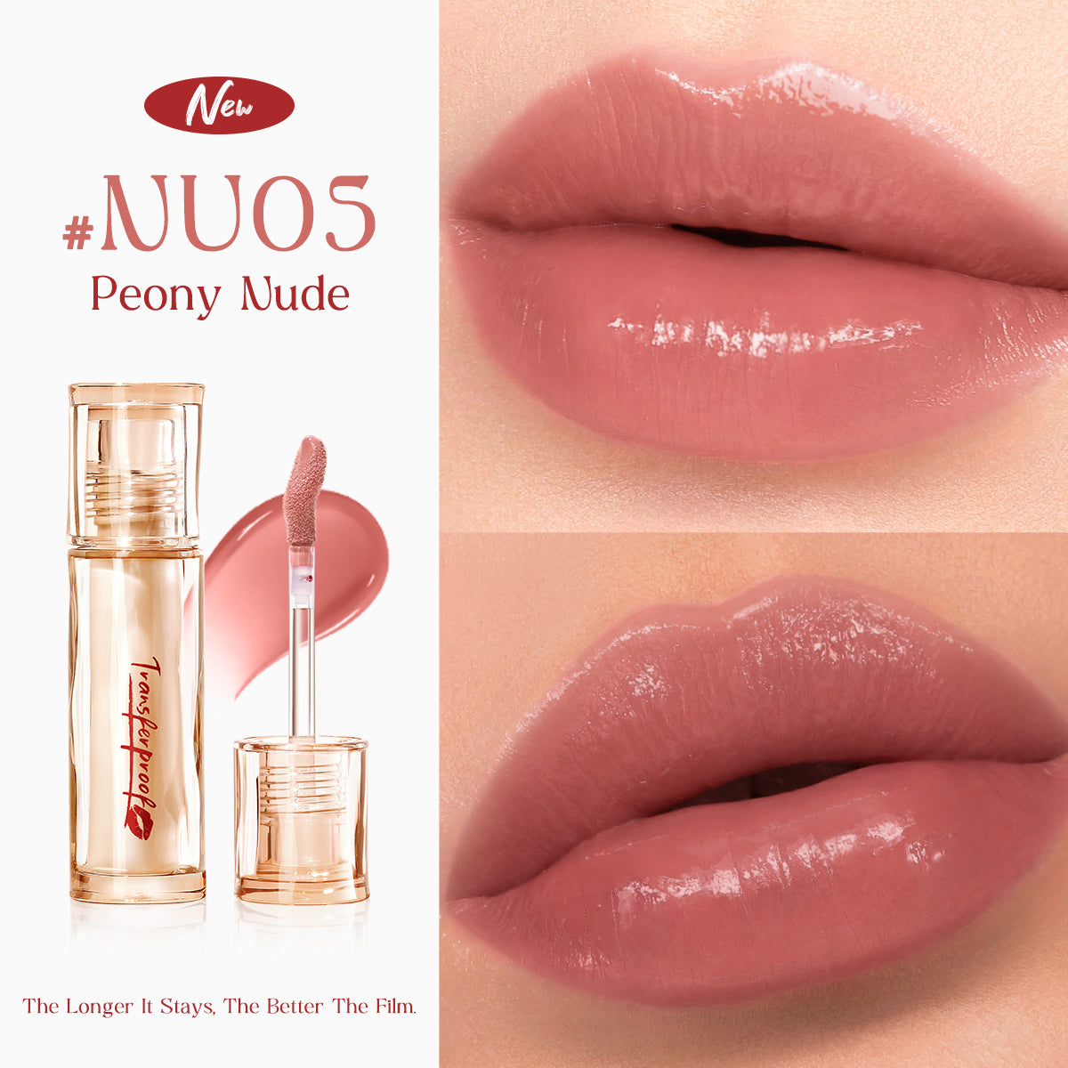 Focallure Transferproof Glazed Shine Lip Tint