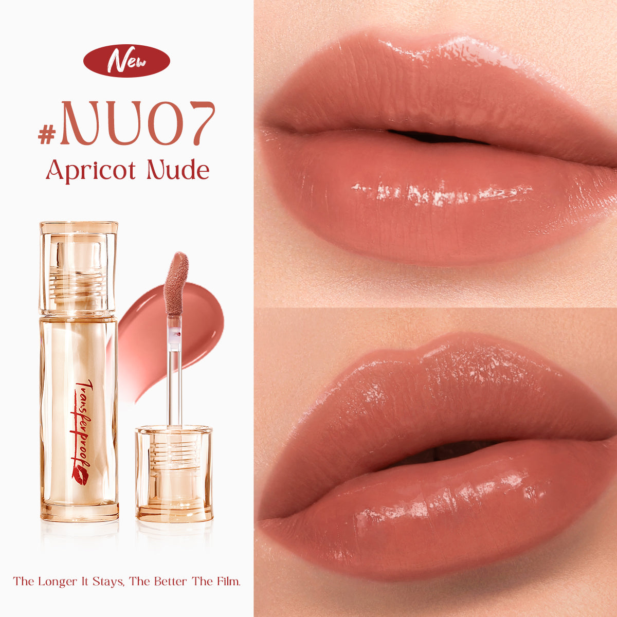 Focallure Transferproof Glazed Shine Lip Tint 4