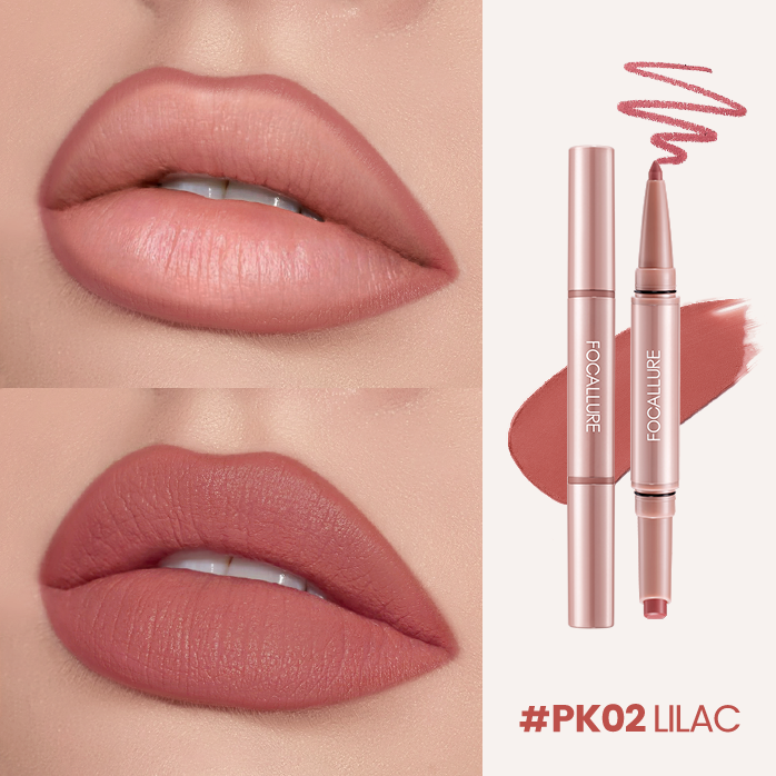 Focallure 2-in-1 Lip Liner & Lipstick 9
