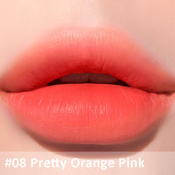 08 Pretty Orange Ink Airy Velvet 1