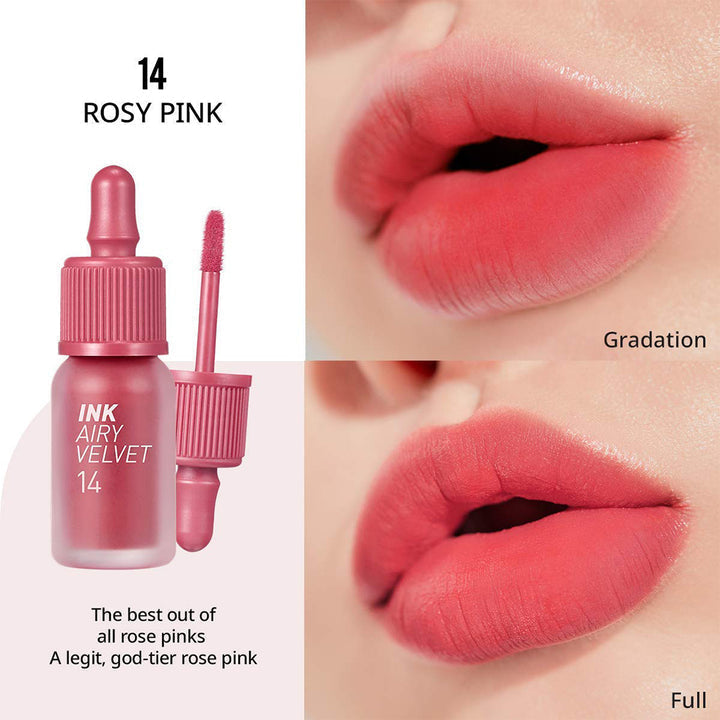 14 Rosy Pink Ink Airy Velvet 1