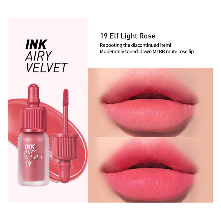 19 Elf Light Rose Ink Airy Velvet 4