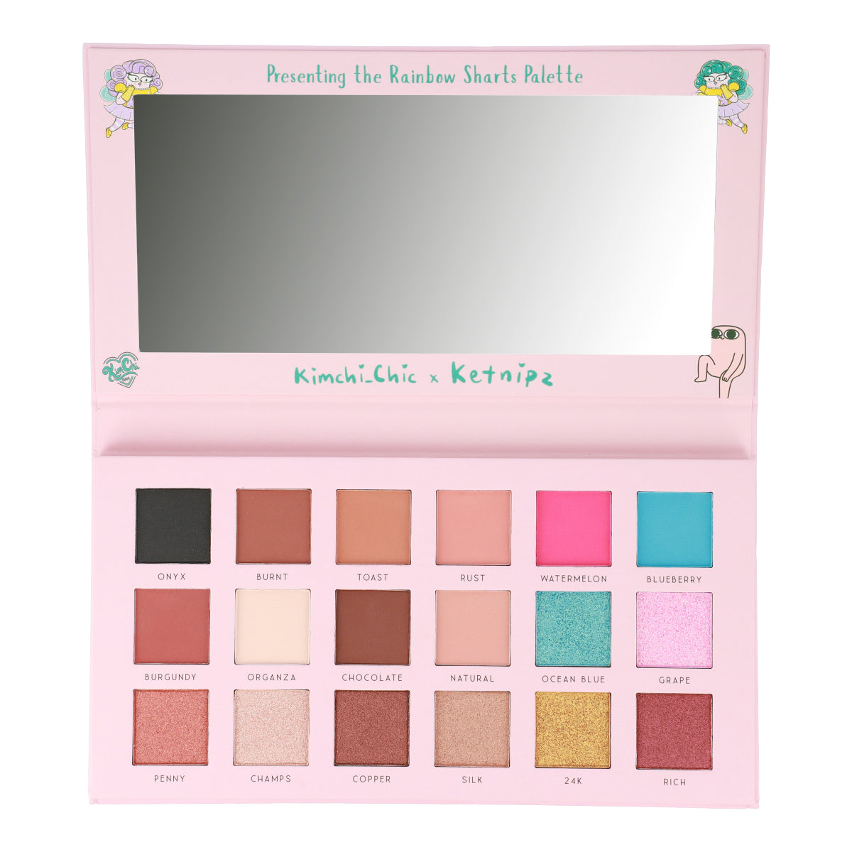 Palette 01 Rainbow Sharts Kimchi 3