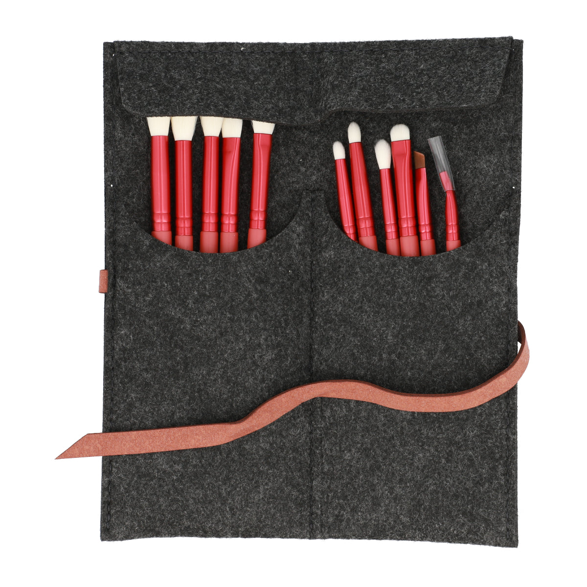 Jade Series Agate Red Eye Brush Kit 11 Pcs 5