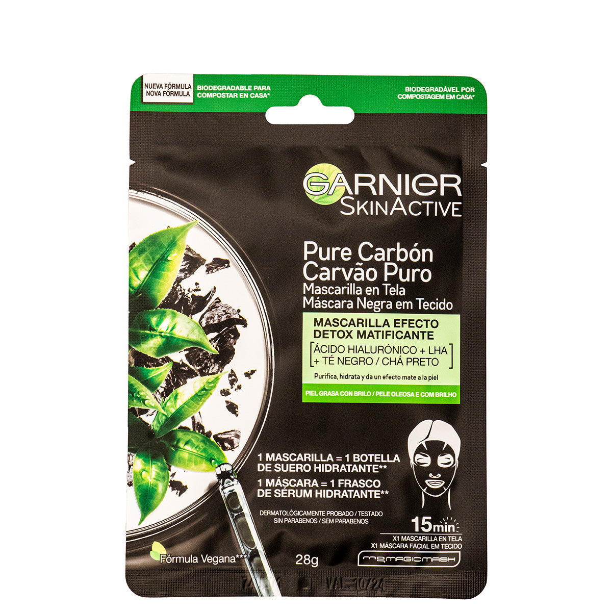 Pure Carbon detox Mascarilla 1