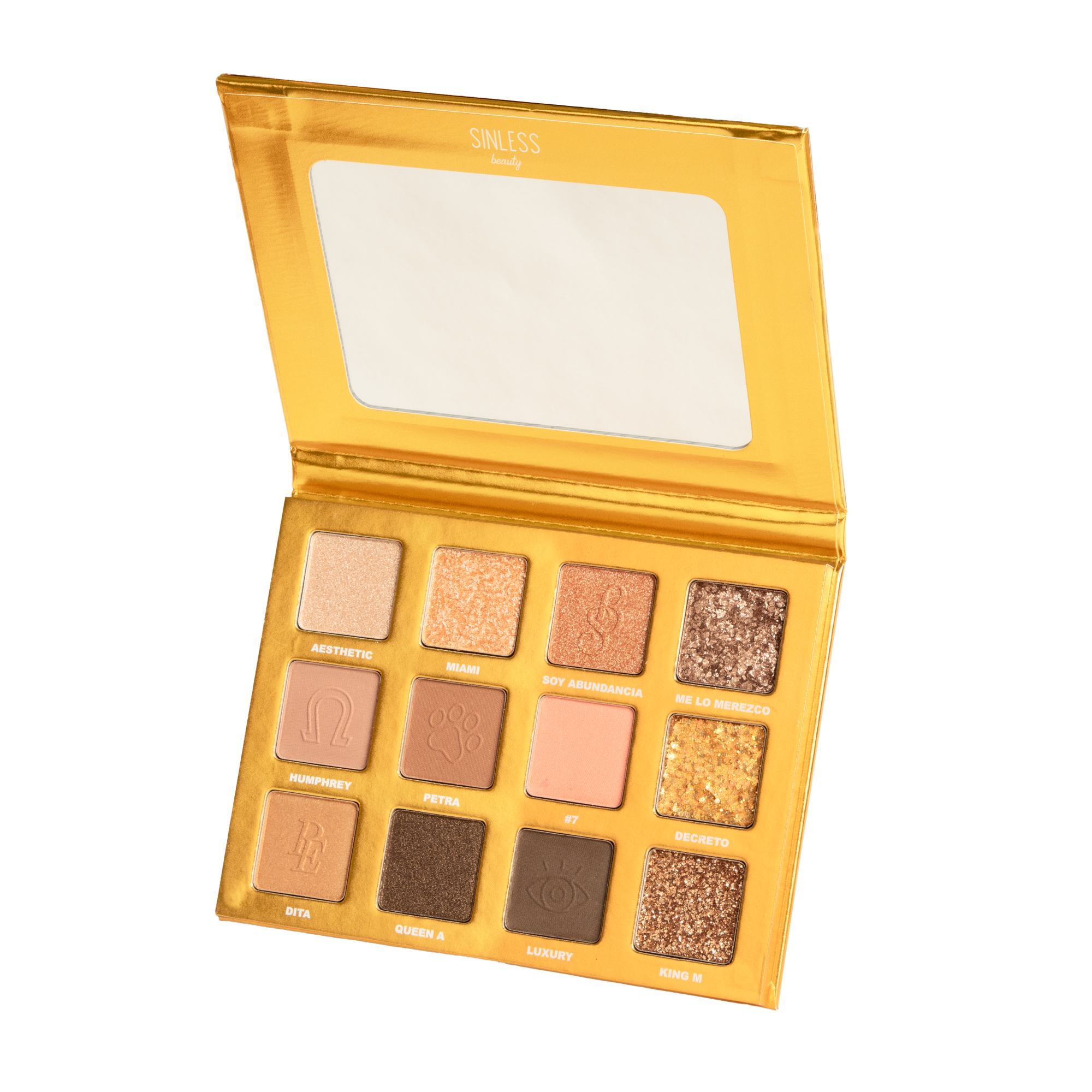 Paleta de Sombras Glow Parade x Priscy Escoto x Sinless Beauty 1