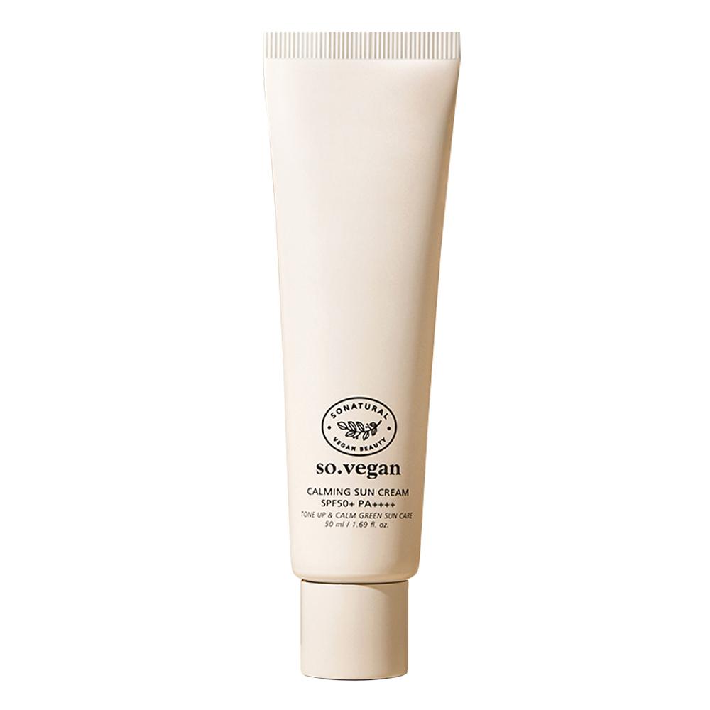 So Vegan Calming Suncream SPF 50+ / Crema calmante con SPF 50+ 1
