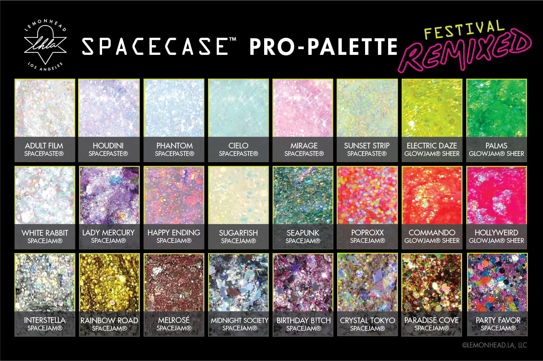 SPACECASE PRO-Palette Remixed - Festival Edit 3