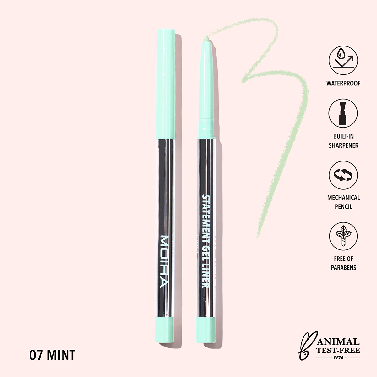 Statement Gel Liner- 7, Mint 1