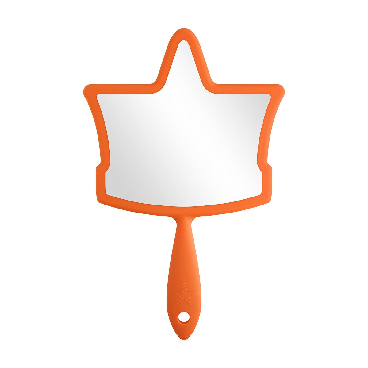 Hand Mirror Tangerine Soft Touch Crown