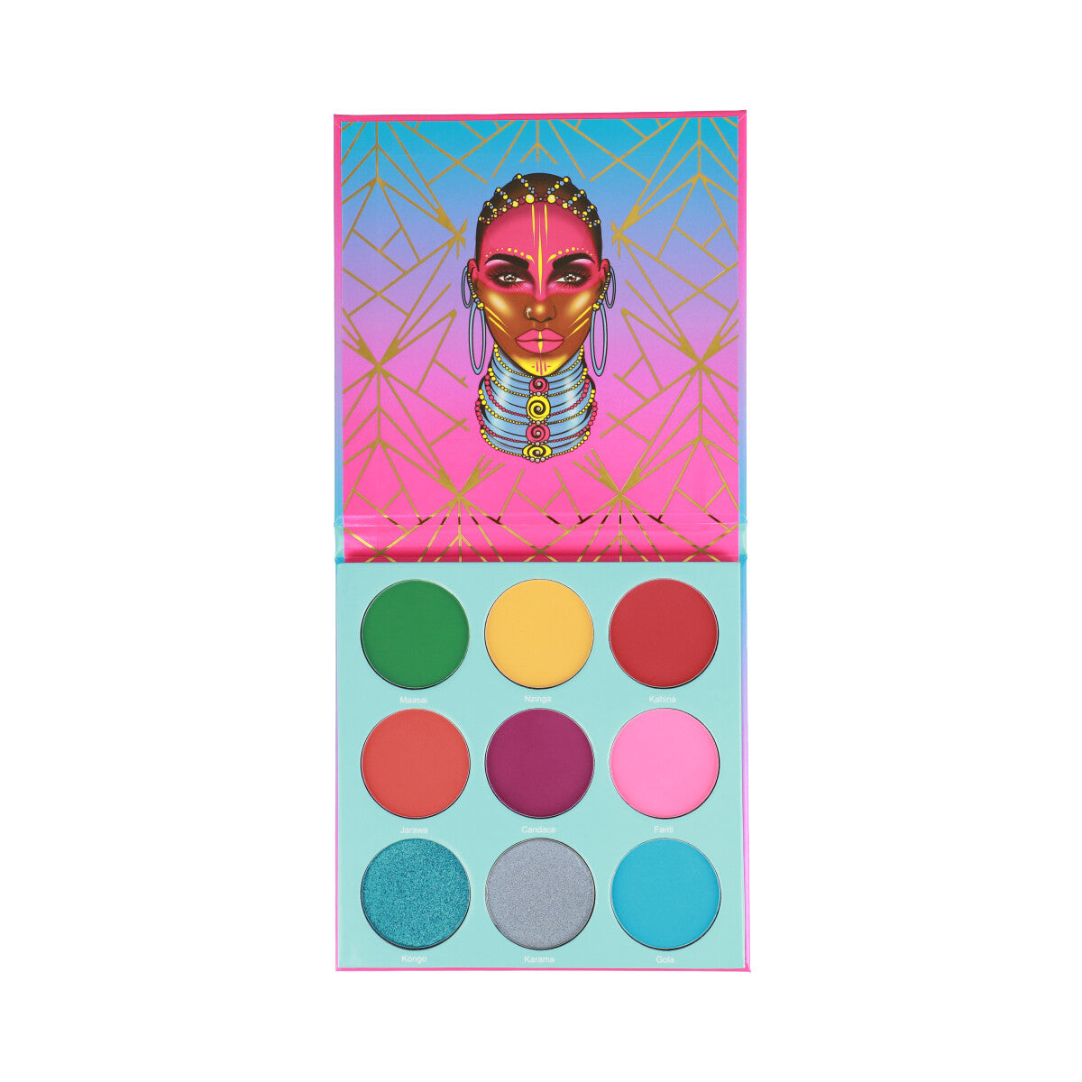 Eyeshadow Palette The Warrior 3 4
