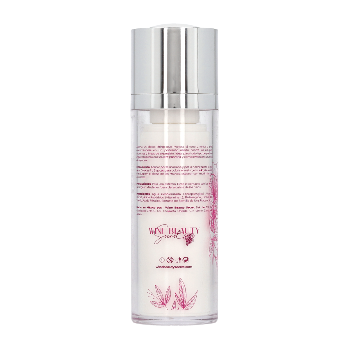Serum Facial Antioxidante con Resveratrol 4