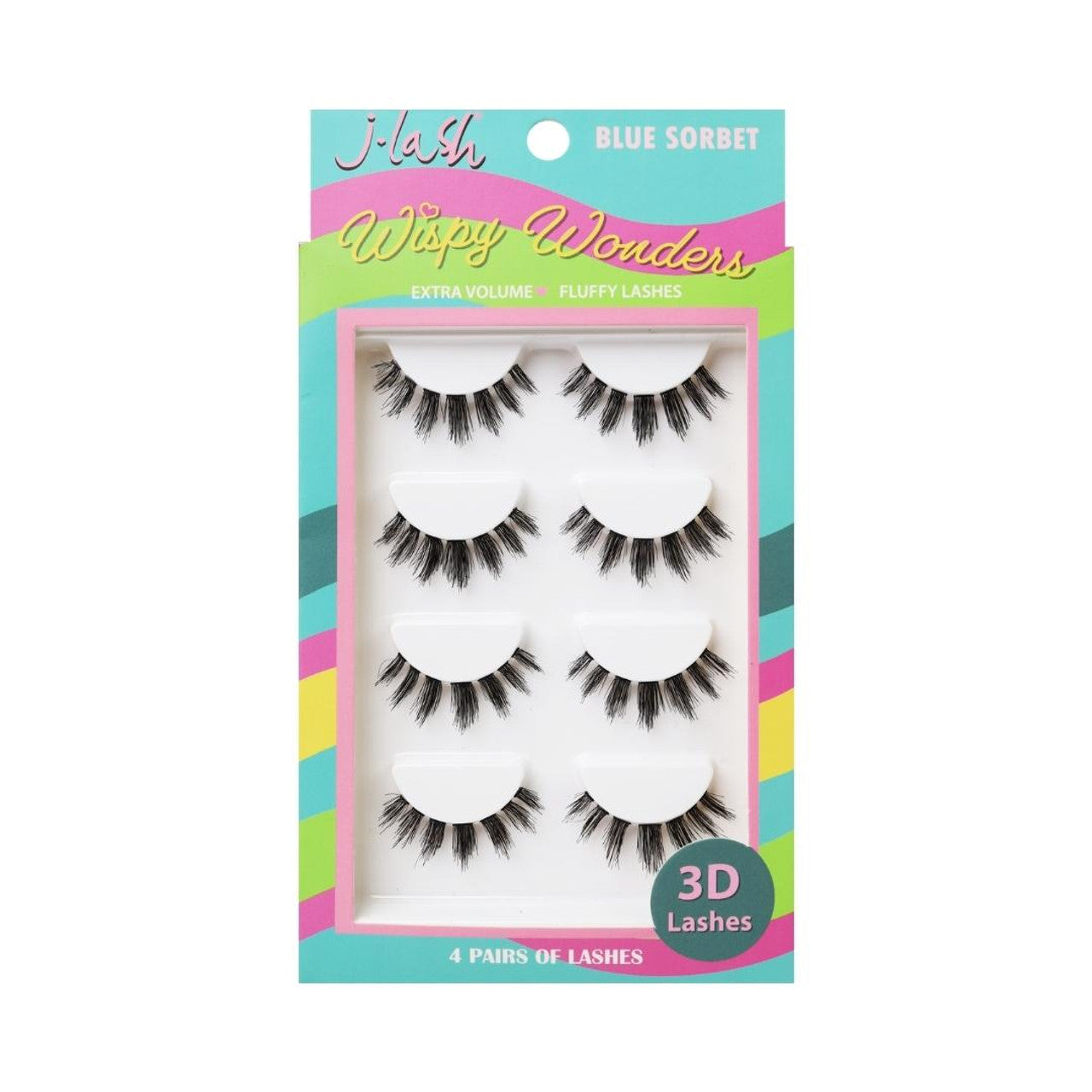 Pestañas J Lash Wispy Wonders Blue Sorbet 1