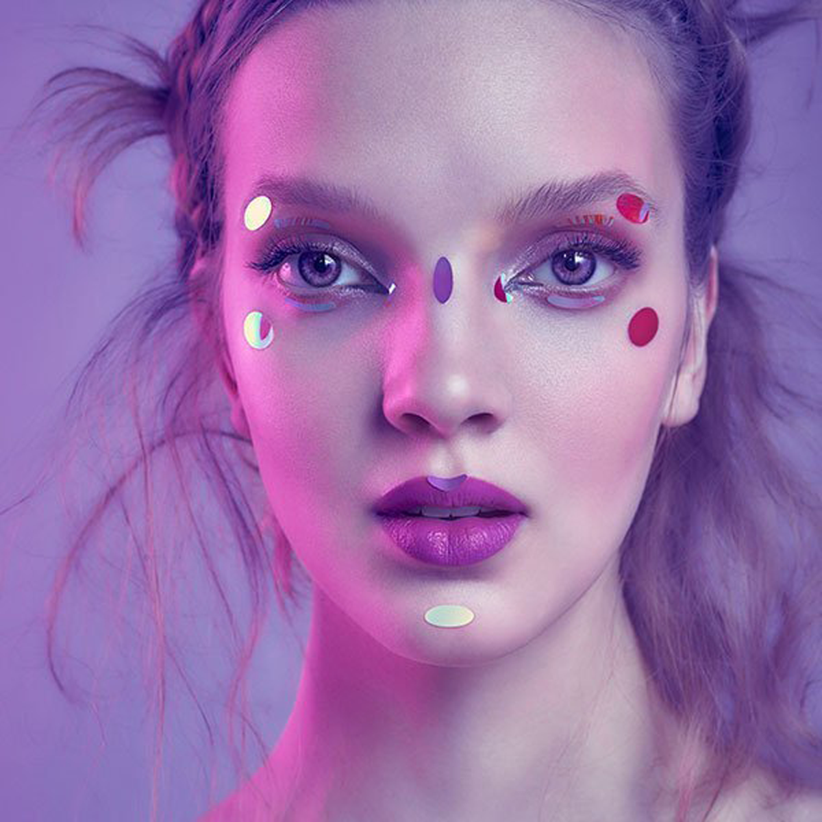 Dazzle Dots / Face Lace by Phyllis Cohen 3