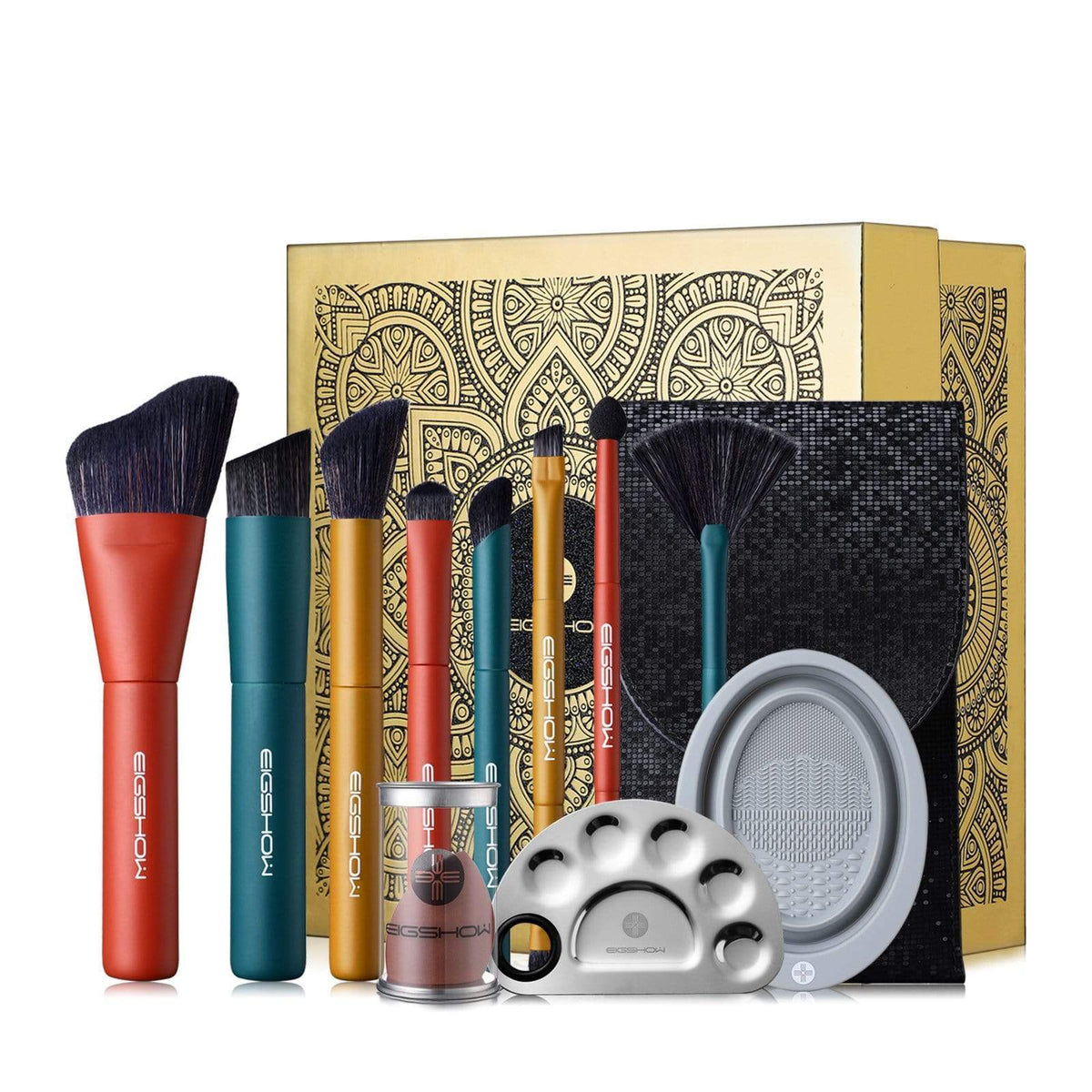 WonderGlam Series 8 pcs Professional Makeup Brushes Kit 1