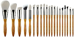 Chinese Dragon 20 pcs Professional Makeup Brush Kit Ebony 2
