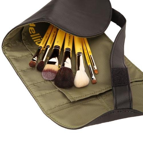 Travel Basic 7pc. Brush Set with Roll-up Pouch 1